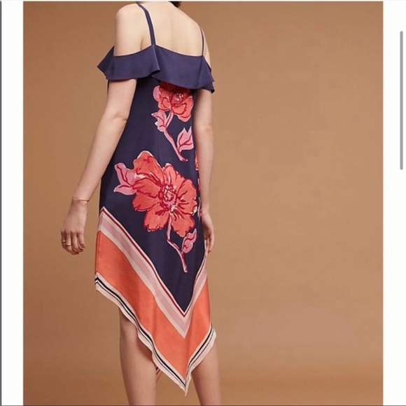 NWT 100% Silk Anthropologie Moulinette Soeurs Tilda Dress - Picture 3 of 14